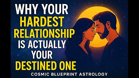 Why Your Hardest Relationship is Actually Your DESTINED One ✨