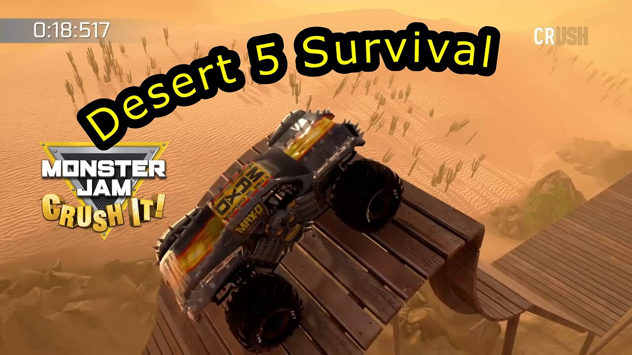 Monster Jam Crush It! | Desert 5 Survival
