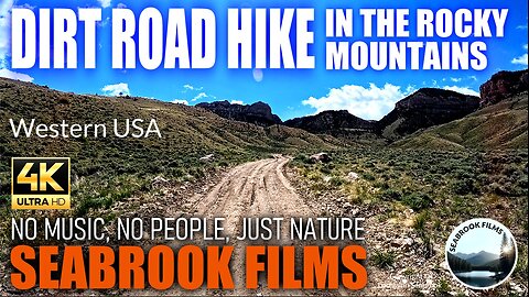 Dirt Road Hike in the Rocky Mountains, Western USA