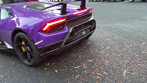 Lamborghini Huracan exhaust sound