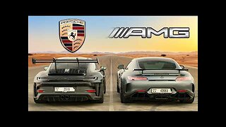 911 GT3 RS v AMG GT R_ DRAG RACE