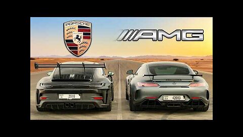 911 GT3 RS v AMG GT R_ DRAG RACE