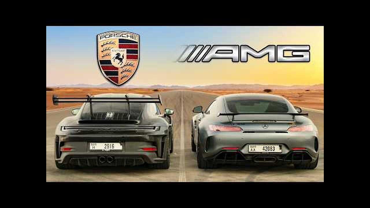 911 GT3 RS v AMG GT R_ DRAG RACE