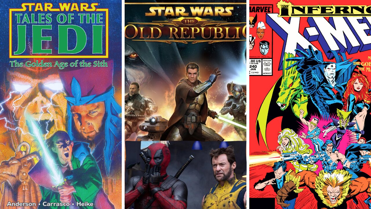 Deadpool #1 R Rated Movie EVER | Let's Talk SWTOR | X-Men Inferno 8 | Golden Age of the Sith 2