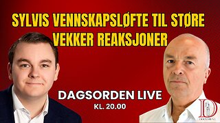 Sylvis vennskapsløfte til Støre vekker reaksjoner | Dagsorden 29. juli