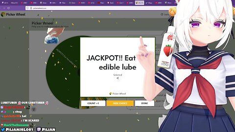 Filian's You Laugh, You Lose - Edible Lube Punishment (8/2/2025)