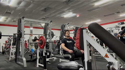 Friday Night Bench Presses 75KG/165LBs for 6 Reps