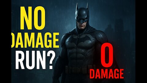 Can I Beat Batman Arkham Knight With NO DAMAGE? | Ultimate Challenge Run part 1