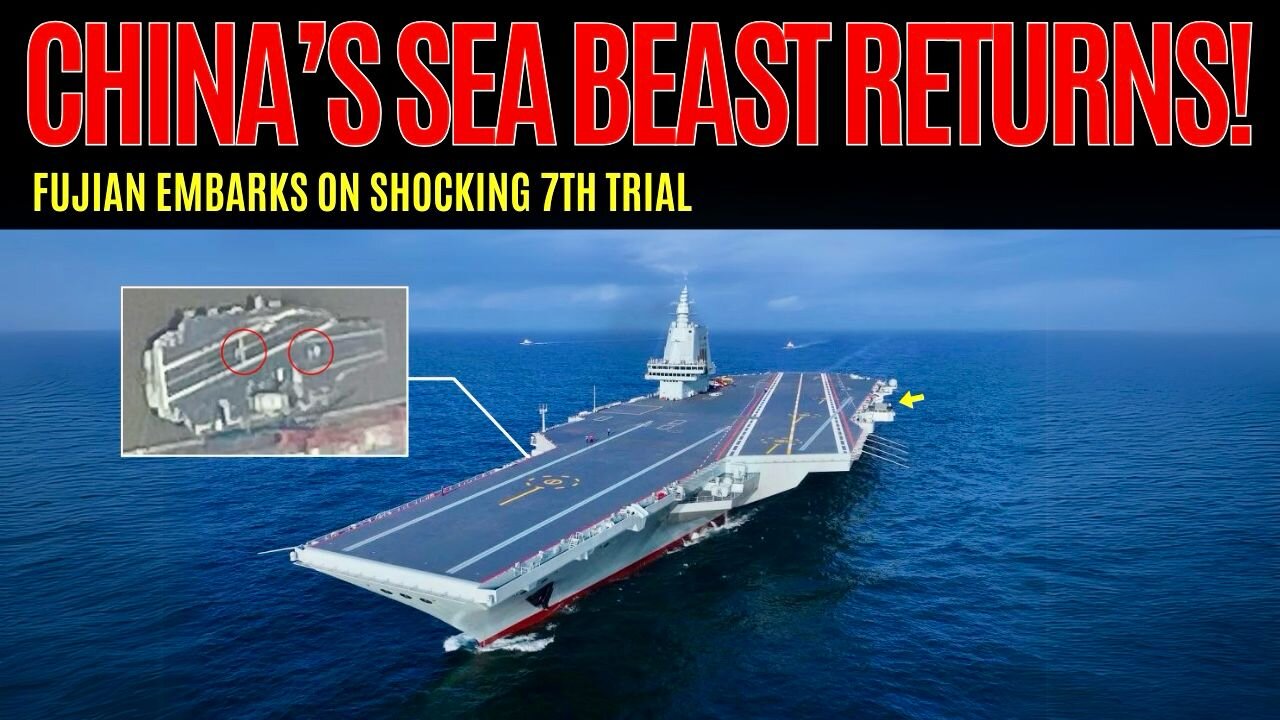 China’s Fujian Aircraft Carrier Just Changed Naval Power Forever!