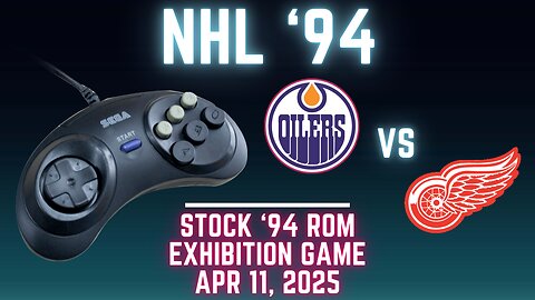 NHL '94: Oilers (Len the Lengend) at Red Wings (Ted_HitchCoCk) [Genesis] - Exhibition 100