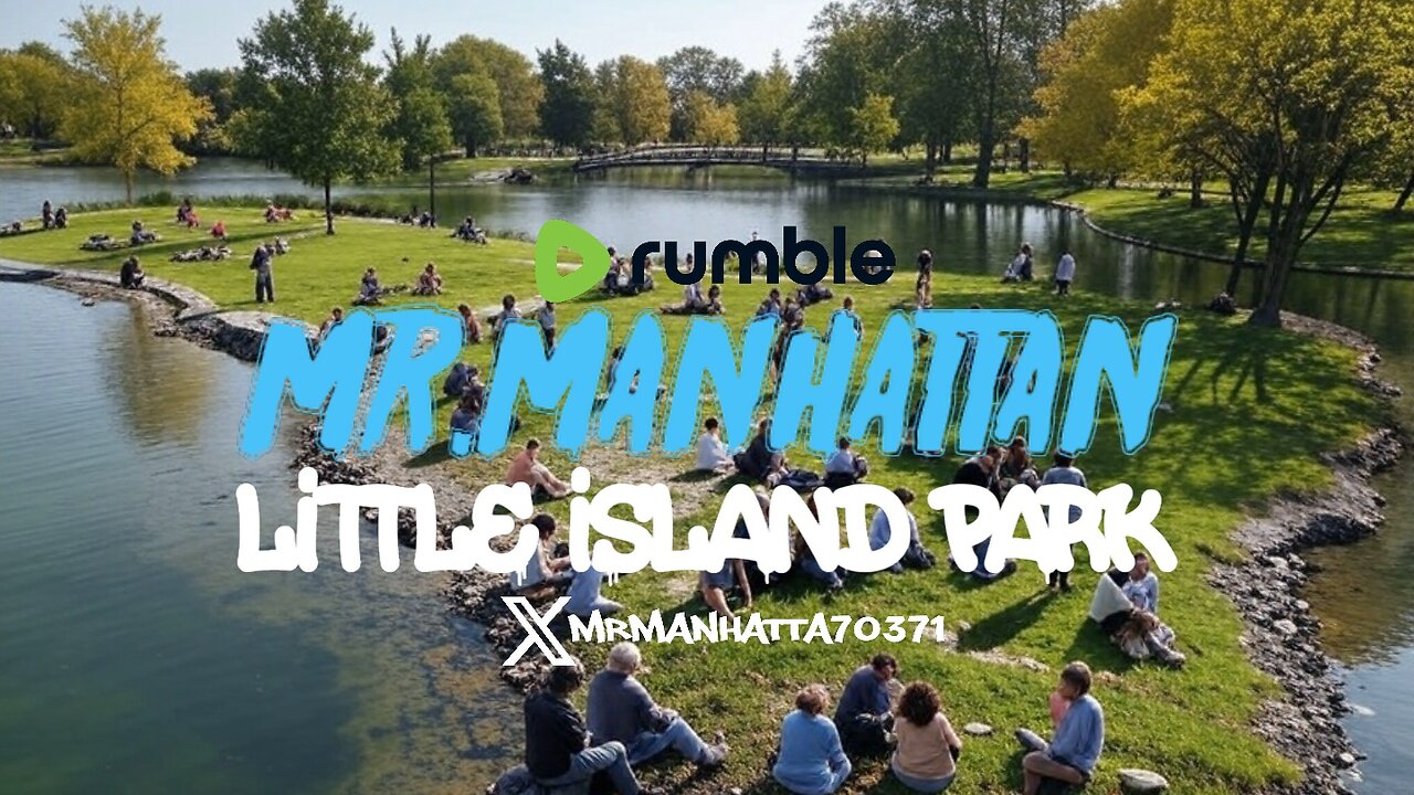 Mr.Manhattan Little Island Park, New York City