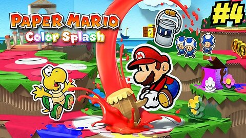 Paper Mario Color Splash: This misstep demands a colorful comeback!