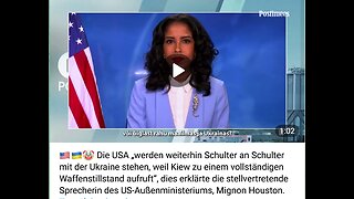 🇺🇸🇺🇦🤡 Die USA „werden weiterhin Schulter an Schulter mit der Ukraine stehen, engUTdeu