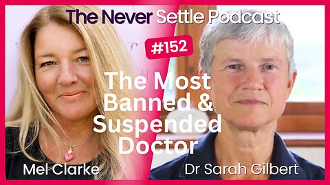 *BANNED YOUTUBE* - The Most Banned Doctor with Dr Sarah Myhill on The Never Settle Podcast