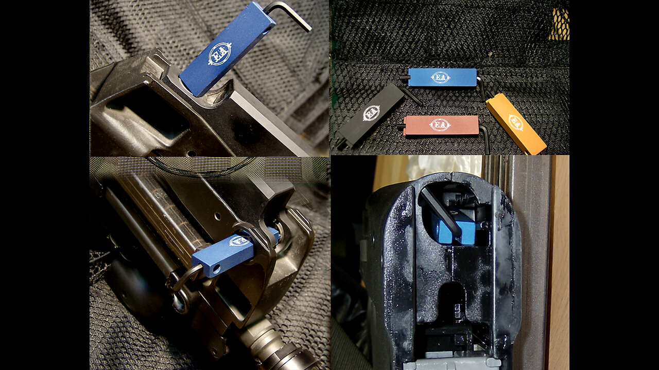 Ringsight Installation, Adjustment and Detailed View of EAs Adjusting Tool