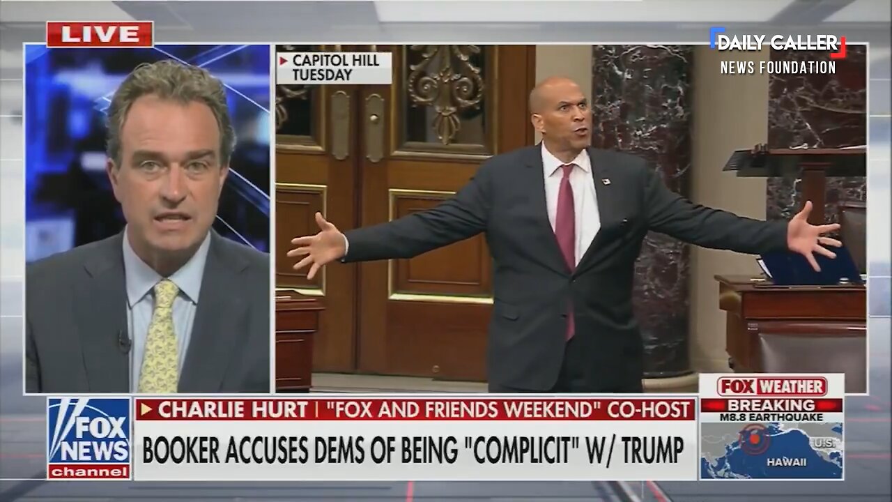 Charlie Hurt Slams Cory Booker’s Theatrics