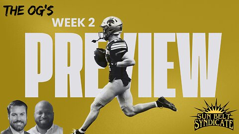 The OG's - Week 2 Preview