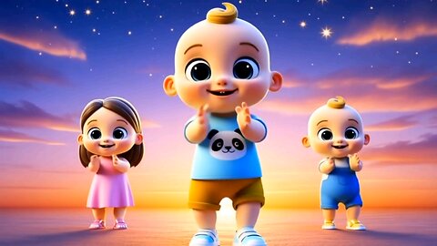 Happy Happy Clap Clap | Baby Action Song for Kids