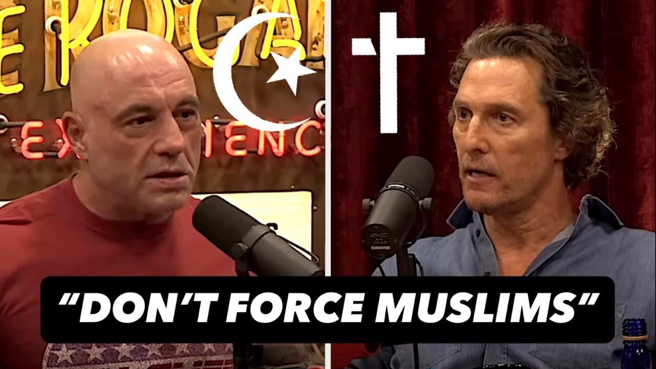 Joe Rogan WARNS Matthew McConaughey_ “Don’t Push Christianity on Muslims”