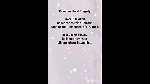 Pakistan Flood Tragedy