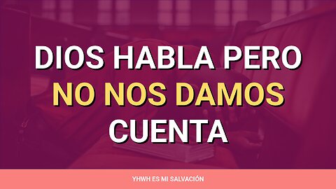 🛐 ️Dios nos habla pero no nos damos cuenta | Job 33:6-18