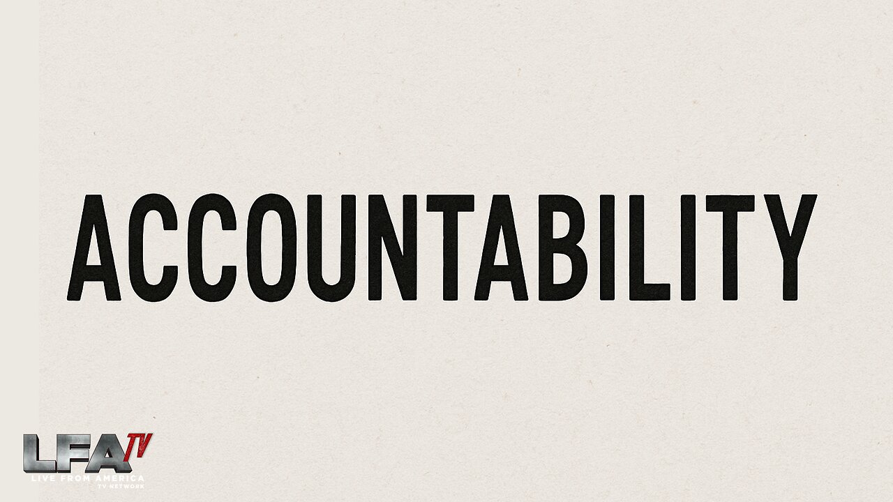 Accountability is NOW