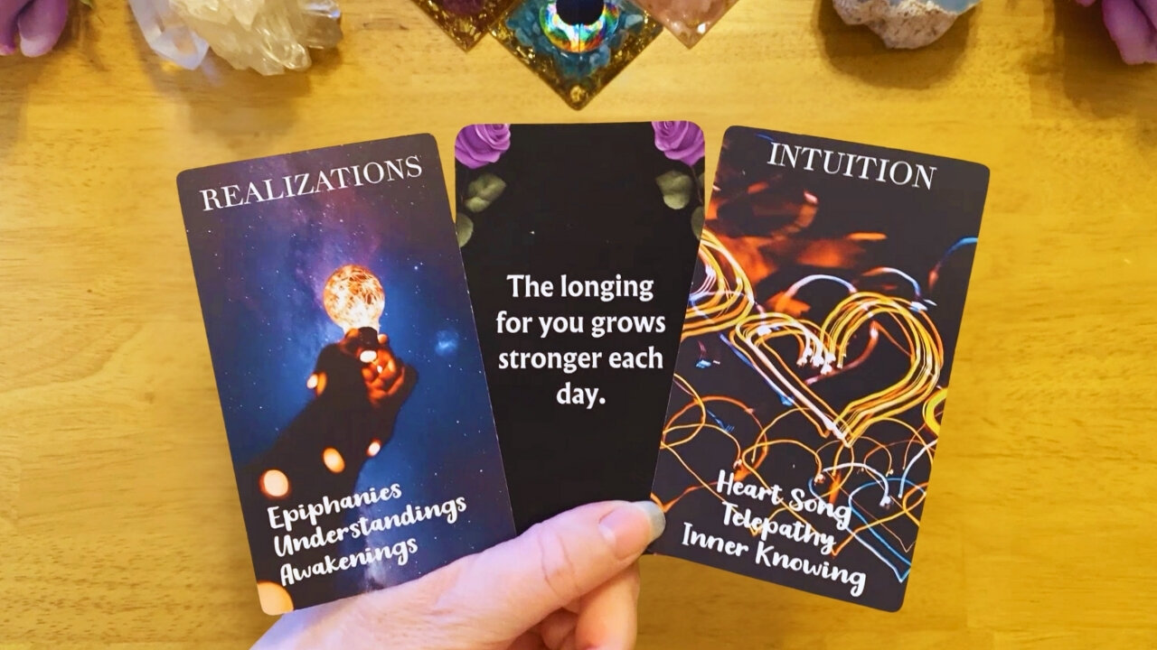 THE PERSON ON YOUR MIND HAD A MAJOR REALIZATION 💖 COLLECTIVE LOVE READING 💘 (TWIN FLAME SOULMATE)