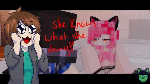 Kawaii-chan is me!! || Grin reacts to Aphmau
