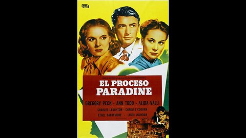 El proceso Paradine 1947 HD 1080 Español Alfred Hitchcock