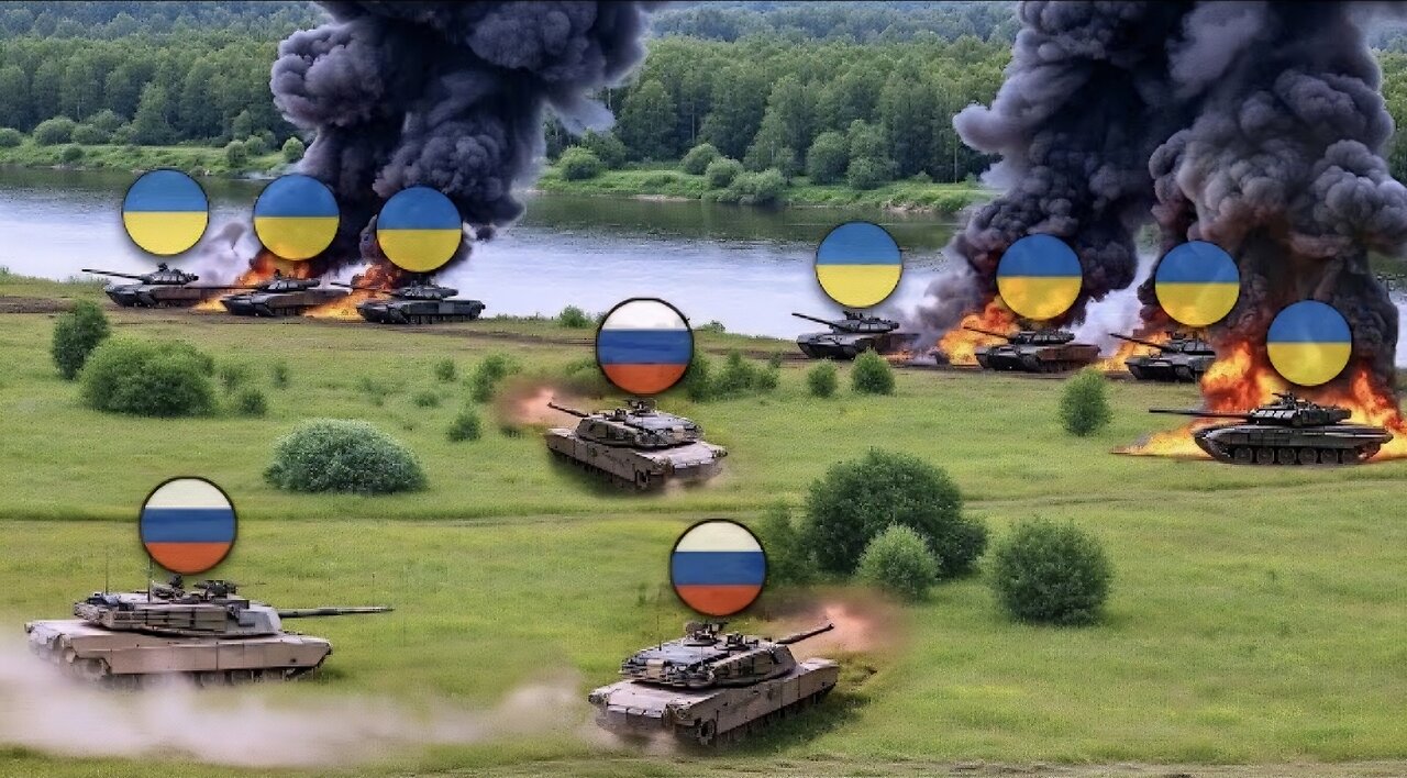 Why Did Ukrainian Armored Column Self Destruct Upon Seeing Russian Tanks
