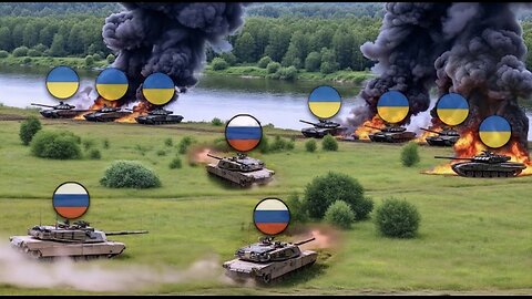 Why Did Ukrainian Armored Column Self Destruct Upon Seeing Russian Tanks
