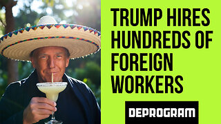 DeProgram with Ted Rall and John Kiriakou: “Trump Snubs US Workers at Mar-a-Lago”