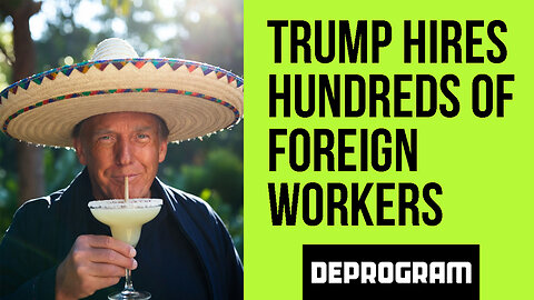 DeProgram with Ted Rall and John Kiriakou: “Trump Snubs US Workers at Mar-a-Lago”