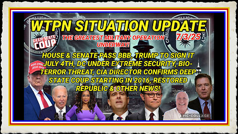 WTPN SITUATION UPDATE FEATURING RESTORED REPUBLIC 7 3 25