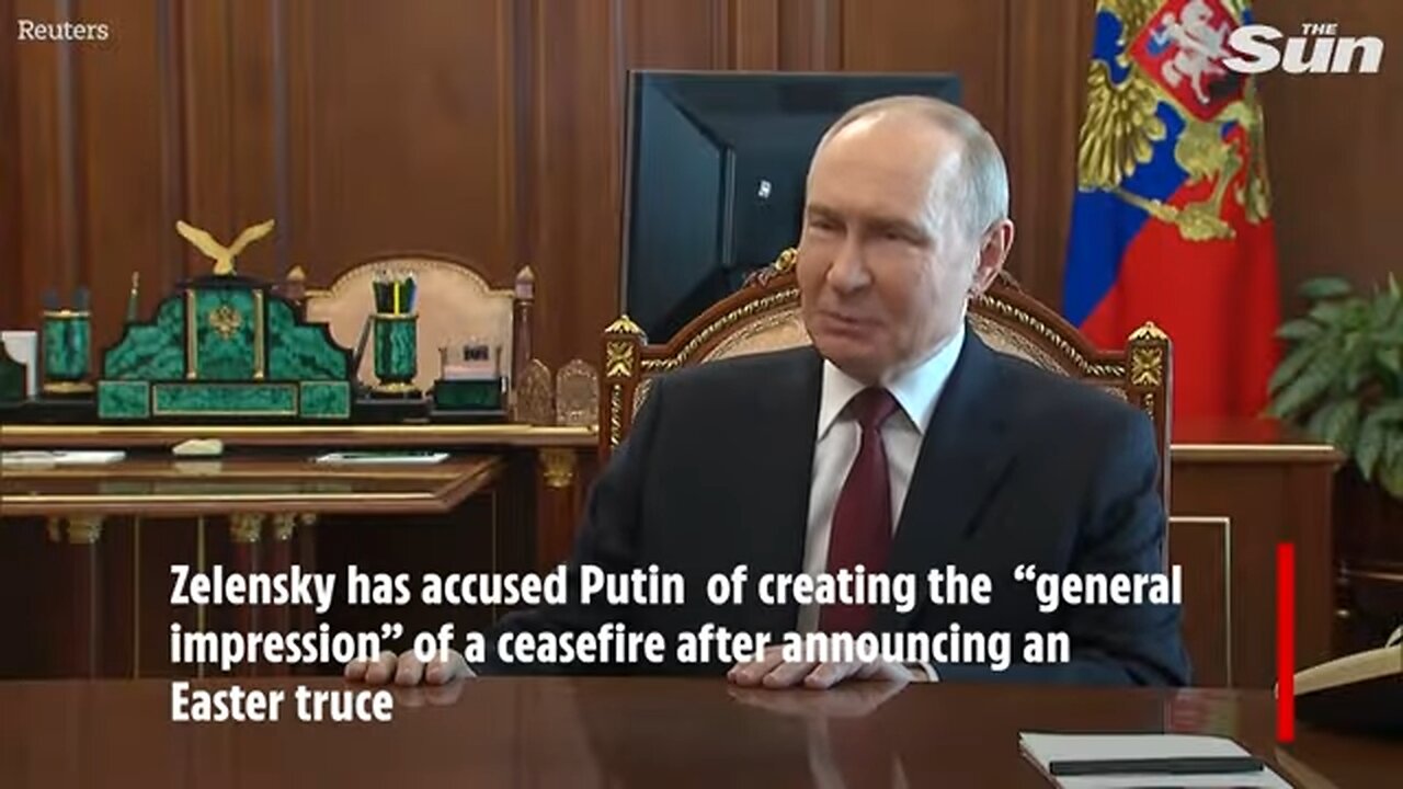 Putin breaks bogus Easter truce as attacks on Ukraine continue