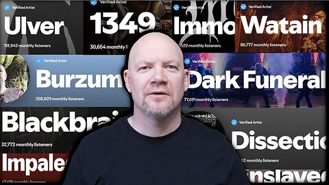 Top 20 Black Metal Bands (Based On Spotify Monthly Listeners)