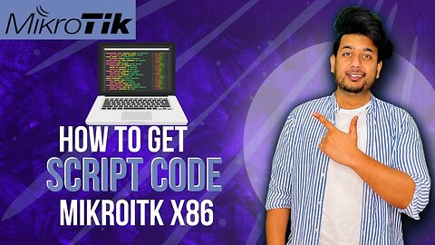 How to export script CODE from MikroTik | MikroTik Series