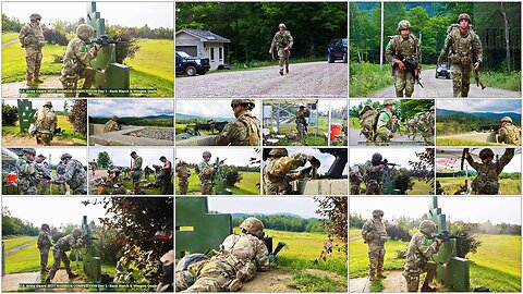 U.S. Army Guard BEST WARRIOR COMPETITION Day 1 - Ruck March & Weapon Quals