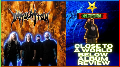 ⛧Classic Death Metal Review: Immolation Close To A World Below⛧