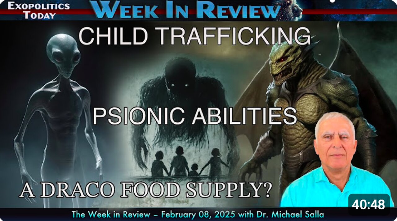 Child Trafficking related to Psionic Abilities and Draco food supply?