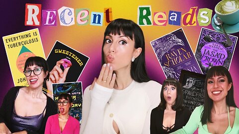 Crowns, Corpses & Messy Exes | mood reading vlog | fantasy, nonfic, scifi, litfic|The Raven Scholar