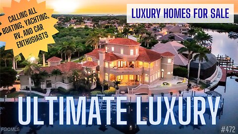 ULTIMATE LUXURY WATERFRONT HOME with POOL | Cape Coral Homes | Luxury Homes For Sale in SWFL