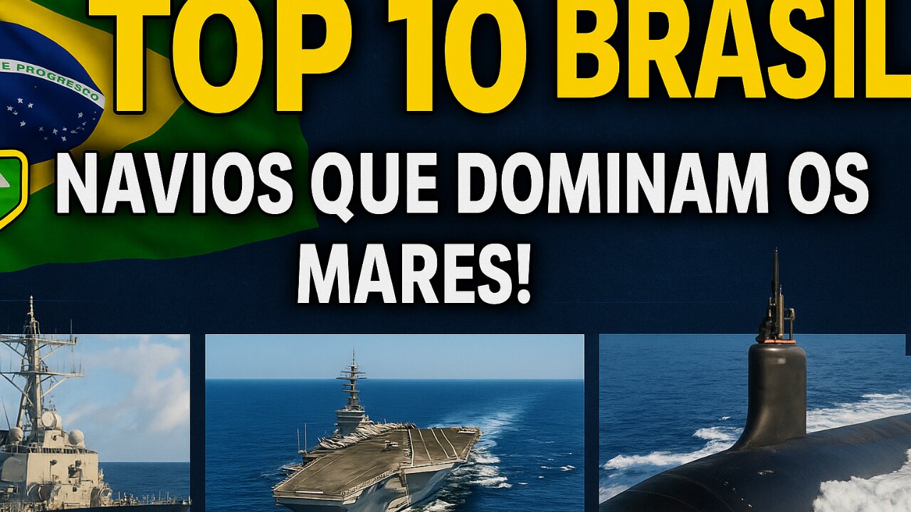 Top 10 Curiosidades da Marinha do Brasil: Fragatas, Submarino e Poder Naval!