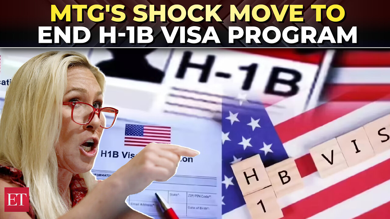 Eliminate corrupt H1-B program!': GOP Rep Marjorie Taylor Greene introduces bill to end H-1B visas