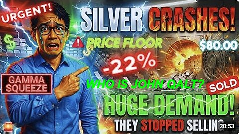 JOHN QALT W/ ASIAN GUY - HUGE SILVER DEMAND As Price CRASHES 22% In 2 Hours! What Just Happened?