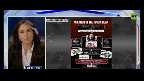 Tulsi declassifies 'years-long deep state COUP against Trump' by POTUS/CIA/FBI