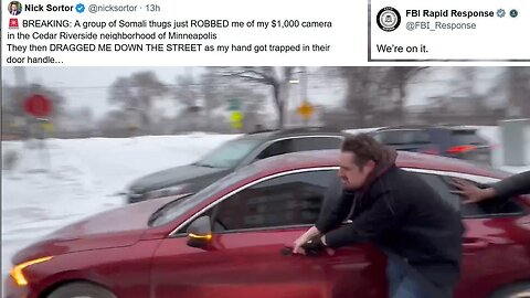 Nick Sortor: Somali thugs ROBBED me of my $1,000 camera in Cedar Riverside neighborhood of Minneapolis then DRAGGED ME DOWN THE STREET