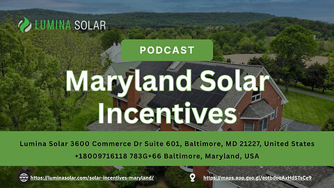 Maryland Solar Incentives