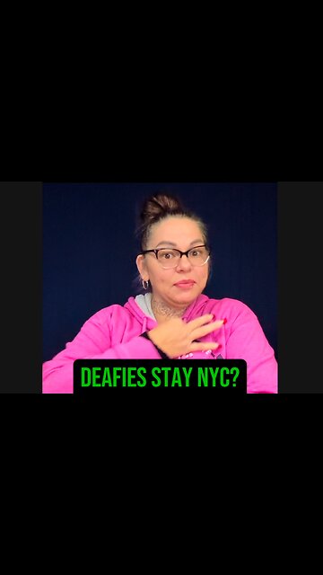 🚨 Deafies Stay NYC? 😱 #ASL #deaf #signlanguage