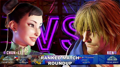 Kuya Kalbo SF6 Ranked Match Roundup. Chun Li Master Rank [Hori Fight Stick]
